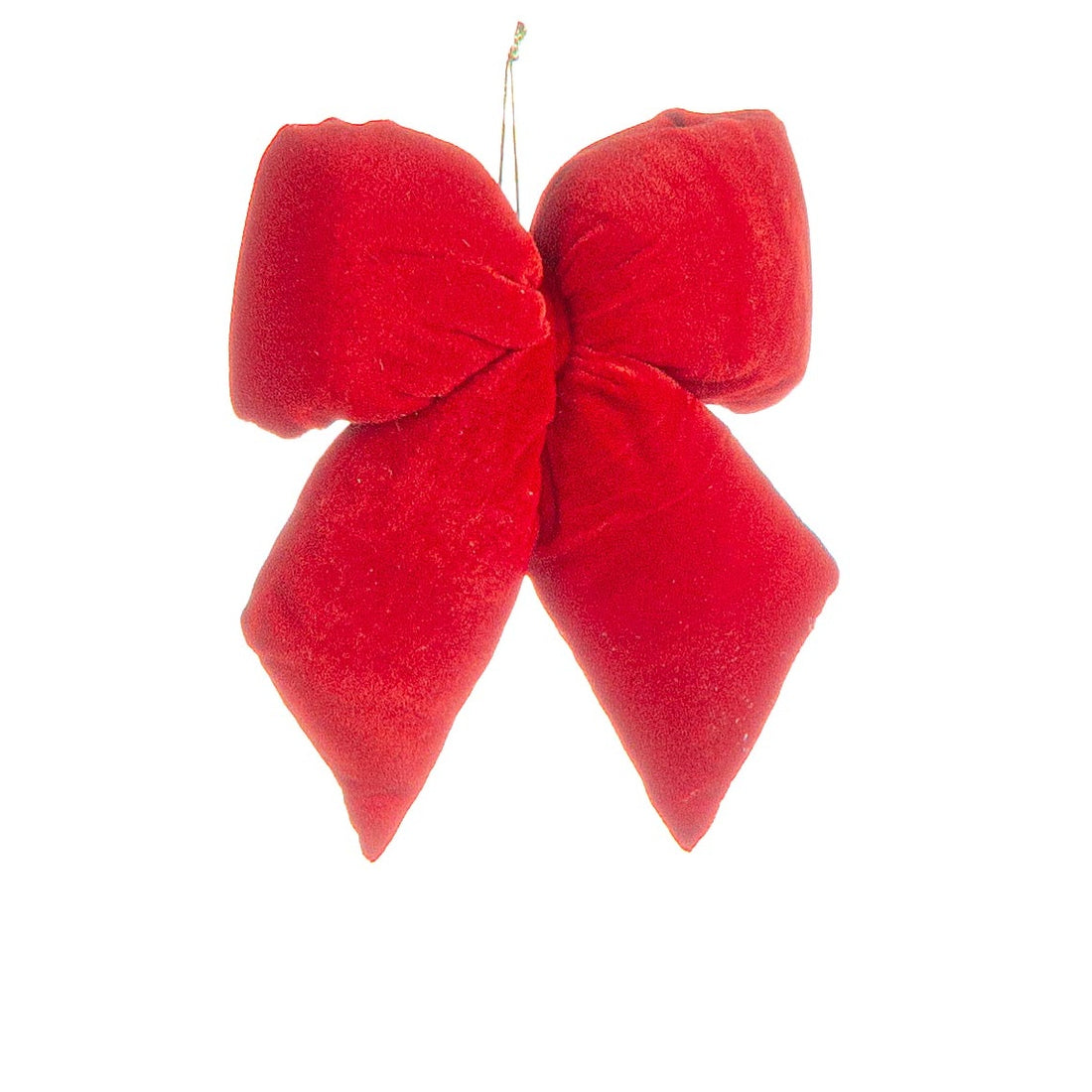 Bizzotto Linsey Red Bow Christmas Pendant H 34 cm Christmas Tree Decoration