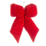Bizzotto Linsey Red Bow Hanging Decoration H 48 cm Christmas Tree Decoration