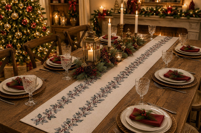 Bizzotto Janele 183x33 cm Christmas Table Runner