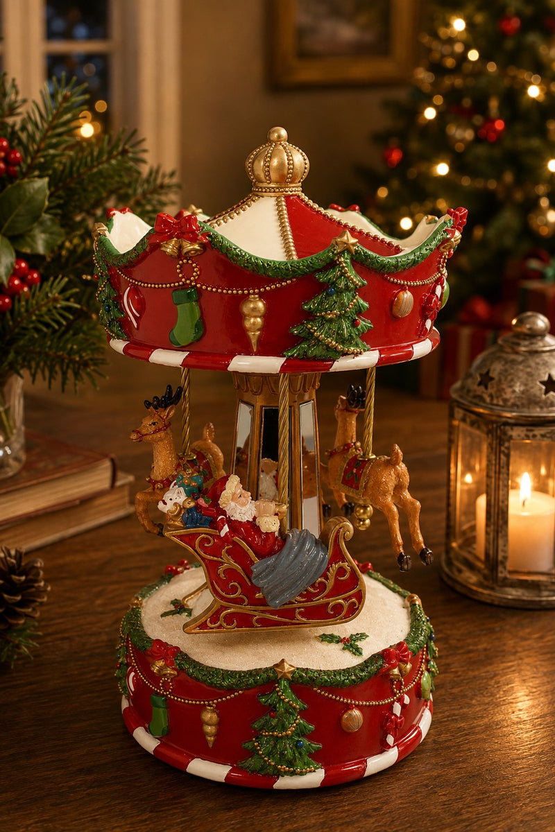 [VERIFY] Bizzotto CARILLON KAY MERRY-GO-ROUND RO-VE C-REINDEER H25
