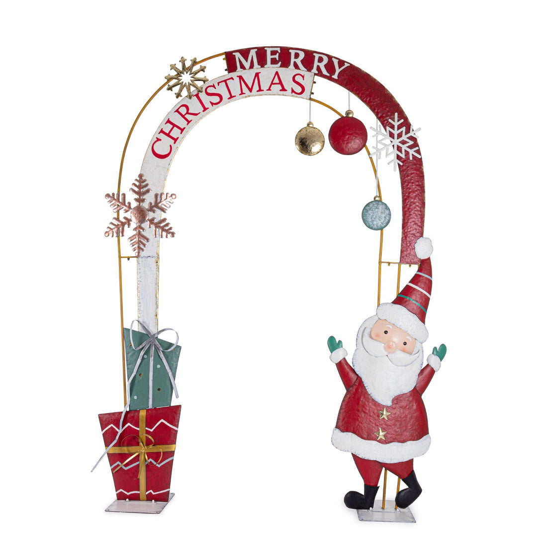 Bizzotto Roisin Decorative Arch Merry Christmas 216x50x286 cm Christmas Decoration