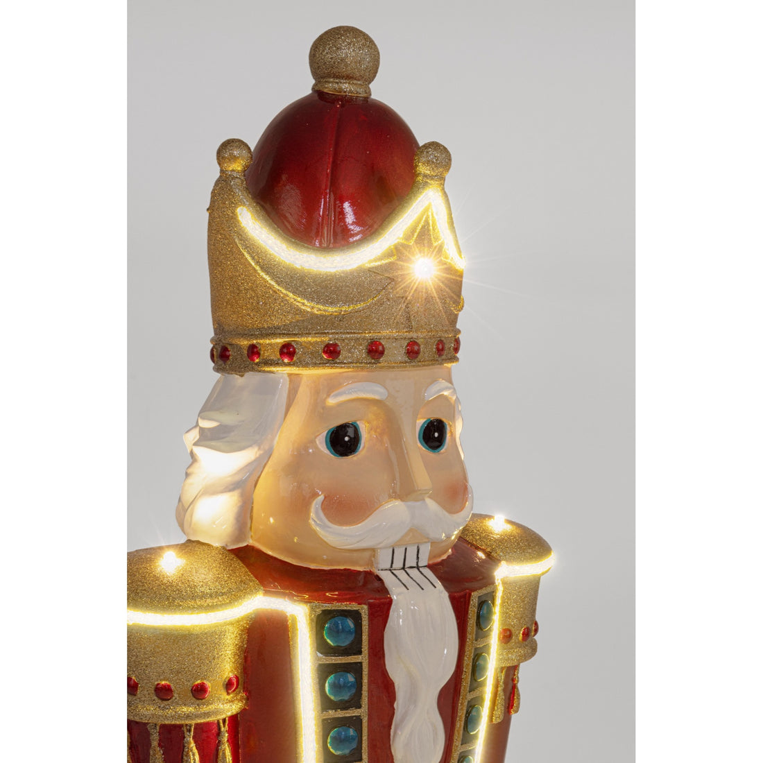 Bizzotto Decoration Kinler Soldier with LED Lights H 92.7 cm Christmas Decoration