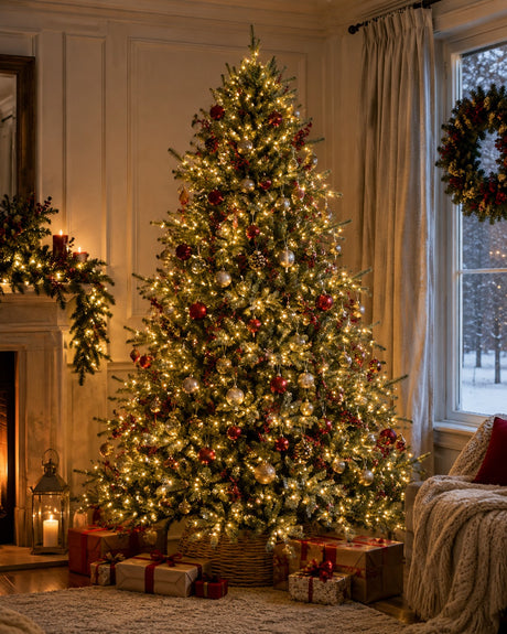 Bizzotto Ritter Christmas Tree H 270 cm with 6011 Branches and 10000 LEDs