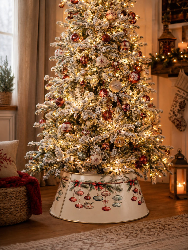 Bizzotto Christmas Tree Skirt Chilly Sphere D 59 cm Christmas Decoration