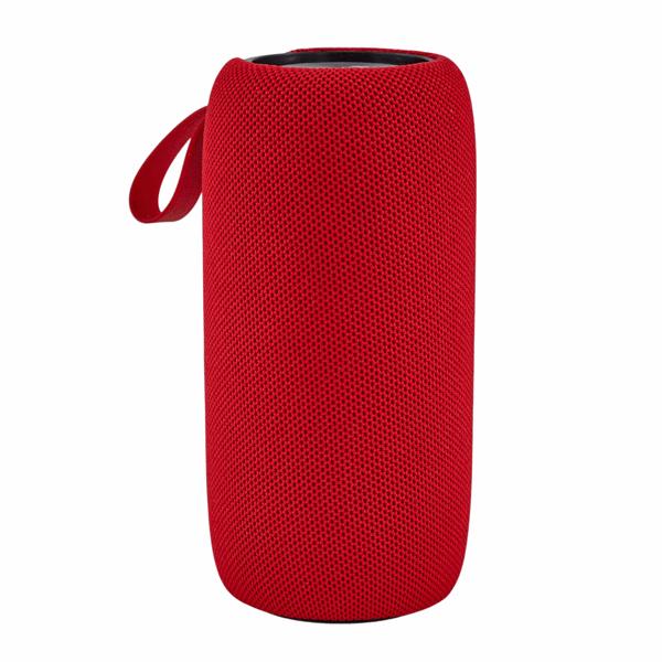 L'Arcolaio Cilinder Speaker Bluetooth FM Red/Yellow 8.4x8.4x17.2 cm