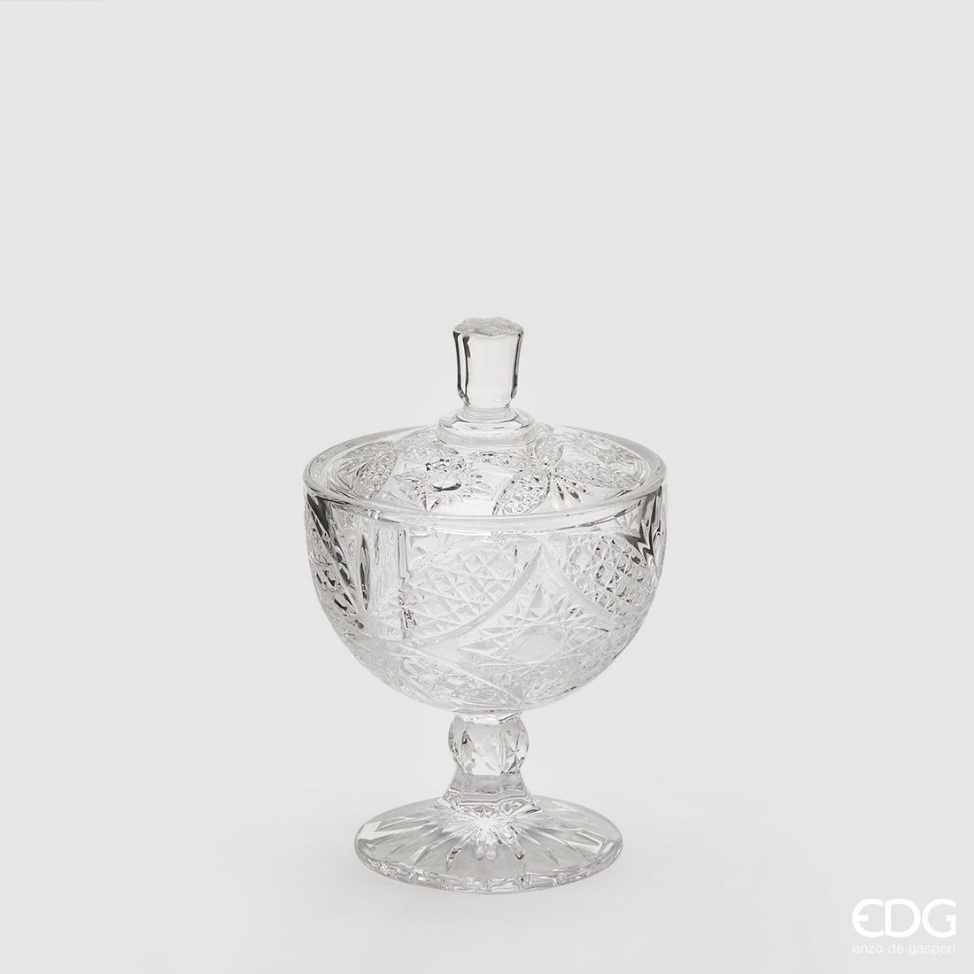 EDG Enzo De Gasperi Butterfly Cup Container H15 D10 Natural Transparent