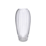 Italian Gift Nellie Glass Vase D 15 Cm H 37 Cm – Tall Decorative Glass Vase for Flowers and Home Decor