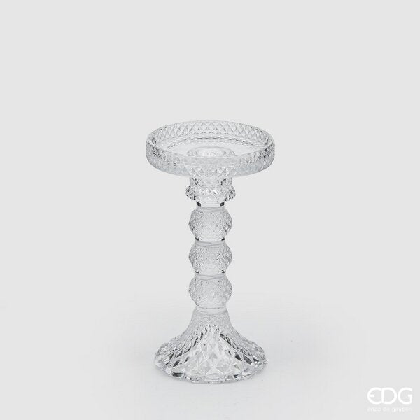 Classic candle holder H16.7 D8.8 Natural