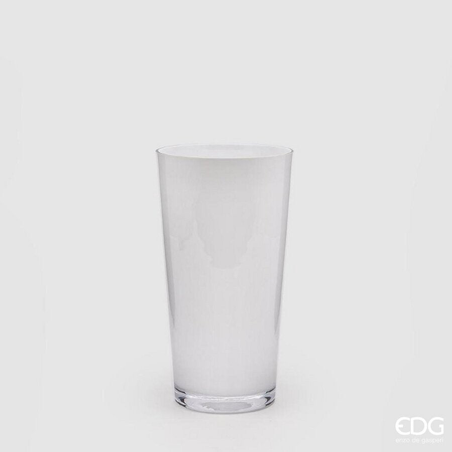edg enzo de gasperi edg enzo de gasperi vaso nida svasato h 32 cm d 16 cm l 11 white ean 8059824007766