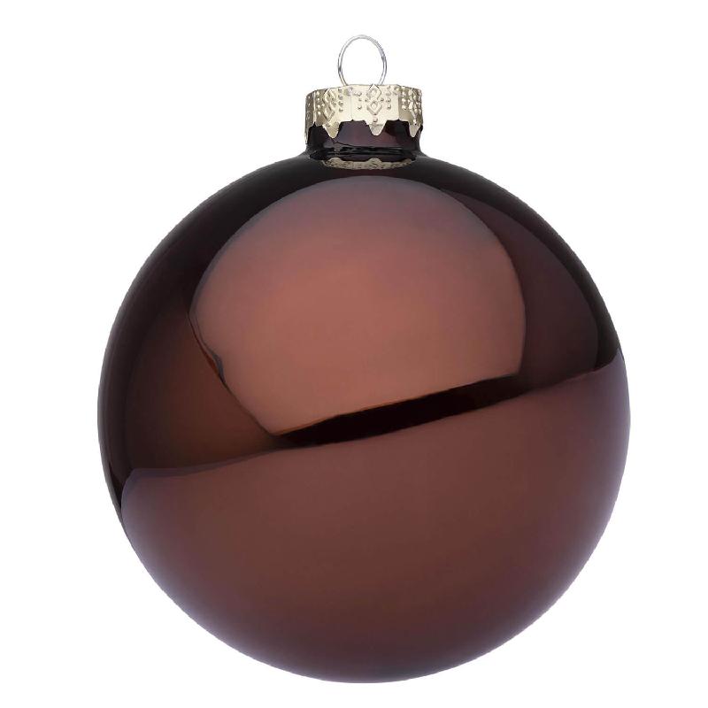 Bizzotto Sfera Polished Brown Glass D.10 | L'Arcolaio