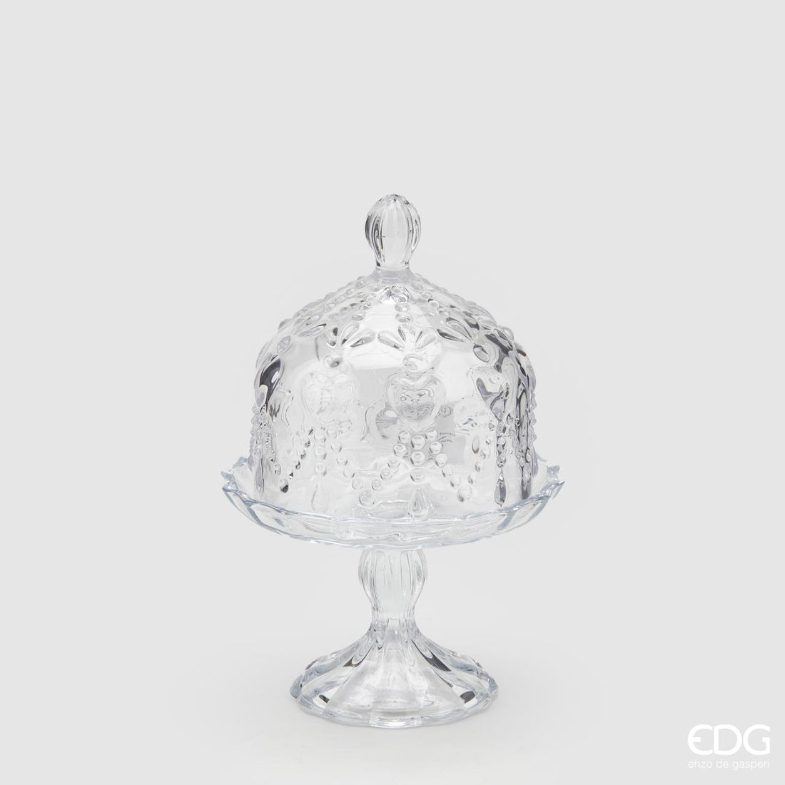 EDG Enzo De Gasperi Liberty Stand with Dome H20 D13.5 Natural Transparent