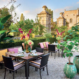 EDG Enzo De Gasperi Amphora Vase Stripes H 30 Cm D 20 Cm Amber Gift Box