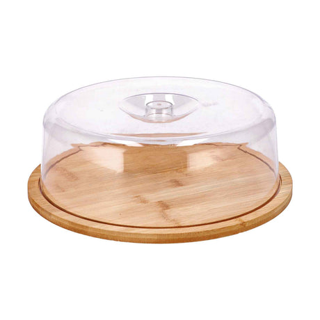 regalo italiano regalo italiano vassoio legno con campana d 275 cm h 9 cm ean 8057586099906