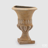 edg enzo de gasperi edg enzo de gasperi vaso da parete coppa h 69 cm l 49 cm l 26 cm ivory ean 8059824320445