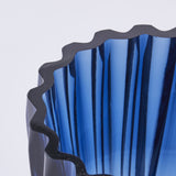 edg enzo de gasperi edg enzo de gasperi vaso glory h 175 cm d 14 cm vetro blue ean 8059824355591