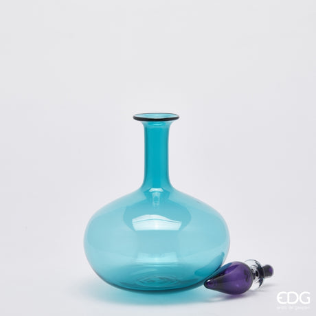 edg enzo de gasperi edg enzo de gasperi vaso con tappo h 46 cm d 265 cm scatola bianca con logo light blue ean 8059824414090