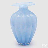 edg enzo de gasperi edg enzo de gasperi vaso blossom h 315 cm d 21 cm vetro azure ean 8059824422804