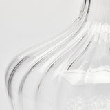 edg enzo de gasperi edg enzo de gasperi vaso anfora righe h 40 cm d 26 cm vetro natural trasparente ean 8059824431288