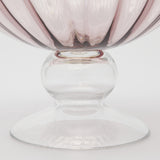 edg enzo de gasperi edg enzo de gasperi vaso anfora righe h 40 cm d 26 cm vetro antique pink ean 8059824431202