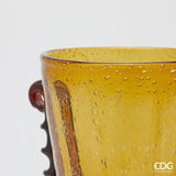 edg enzo de gasperi edg enzo de gasperi vasocorinto svasato h 24 cm l 23 cm l 17 cm vetro amber ean 8059824456229