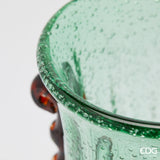 edg enzo de gasperi edg enzo de gasperi vaso corinto coppa h 50 cm l 20 cm l 14 cm vetro green ean 8059824456366