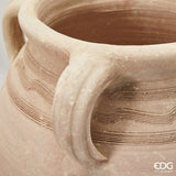 edg enzo de gasperi vaso terracotta anfora con manico h 100 cm d 53 cm rust waterproof ean 8059824493262