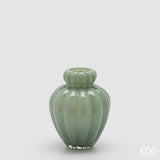 edg enzo de gasperi edg enzo de gasperi vaso chignon h 20 cm d 16 cm vetro sage ean 8059824537065