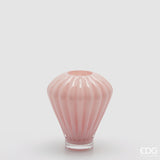 edg enzo de gasperi edg enzo de gasperi vaso diamante h 20 cm d 17 cm vetro pink ean 8059824537140