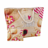 regalo italiano regalo italiano borsa mare con pochette 58 x 18 x h 38 cm ass multicolor 1 pz ean 8057586110908