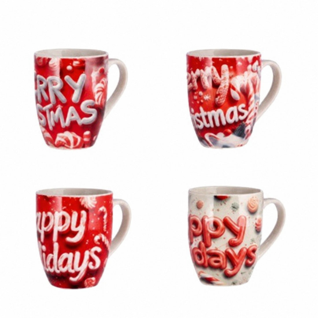 Ad Trend Mug NBC Christmas Assorted H10.5 Ø8 cm 1 Pcs – Christmas Gift Idea