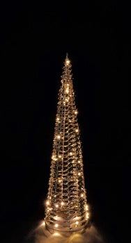 Ad Trend Gold Christmas Tree 40 LED H 80 Cm Warm light