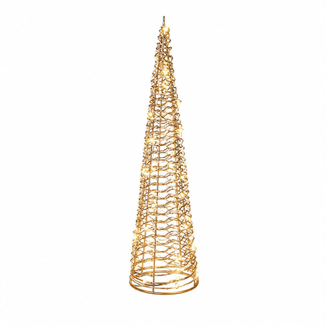 Ad Trend Gold Christmas Tree 40 LED H 80 Cm Warm light