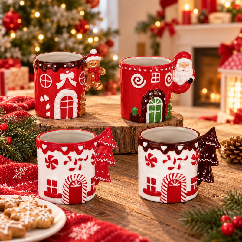Ad Trend Christmas Ceramic Mug 400 ml Assorted 1 Pcs – Christmas Gift Idea