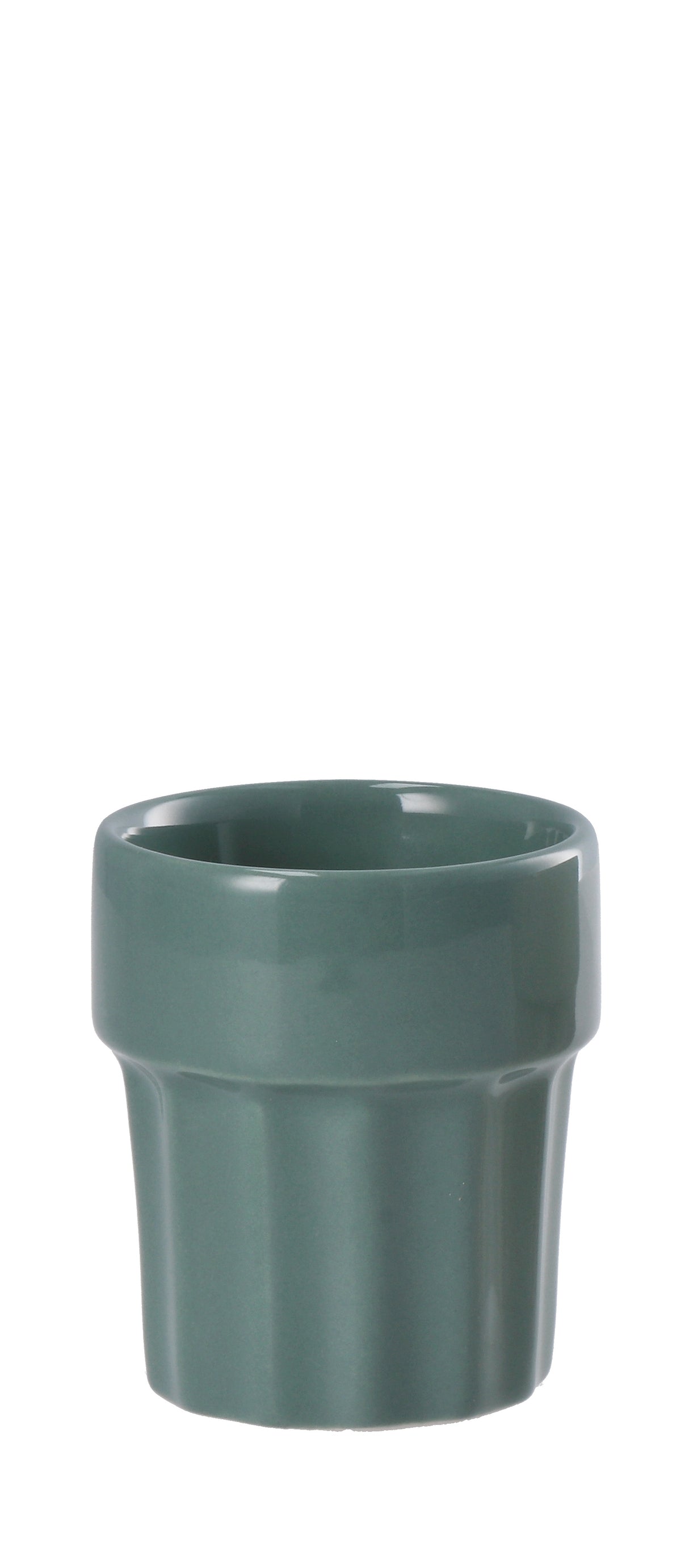 regalo italiano regalo italiano bicchierino righe coen ceramica ass 95 cl bianco grigio rosso salvia 1 pz ean 8057586128651