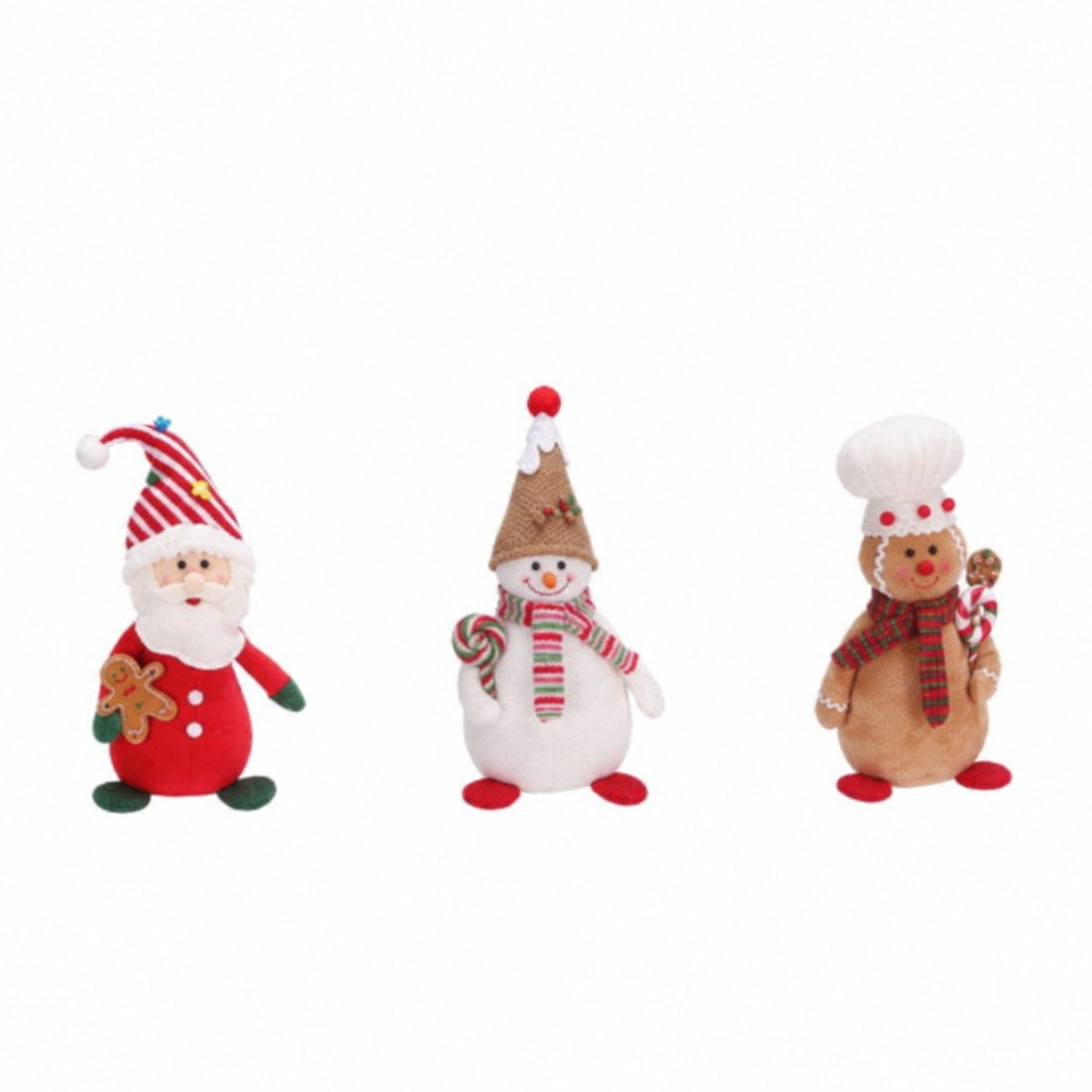 Ad Trend Assorted Fabric Christmas Decoration 17x13xH35 cm 1 Pcs – Christmas Ornament