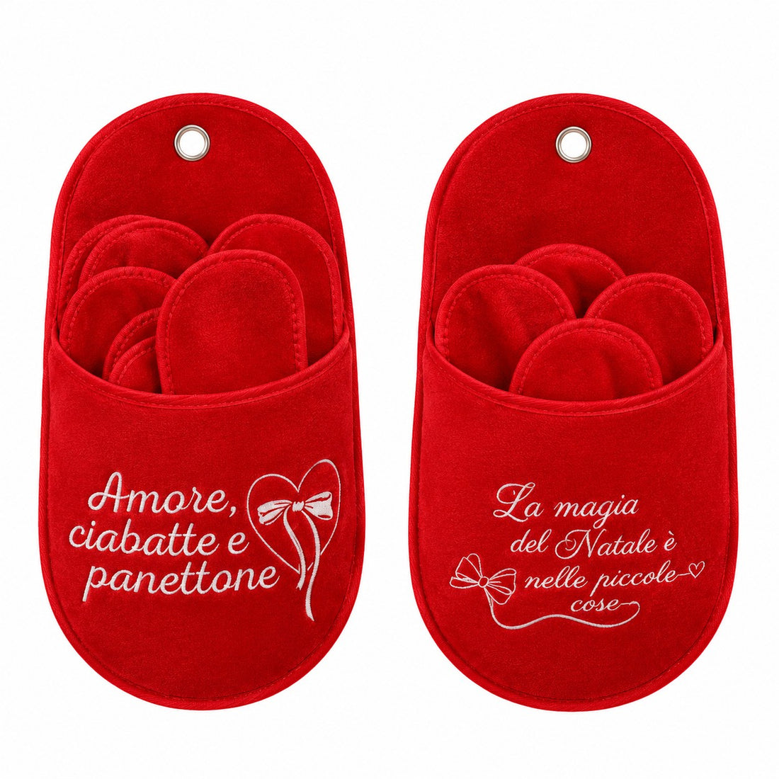 Ad Trend Set 5 Pairs of Slippers Assorted 1 Pack 26x47 cm – Christmas Gift Box