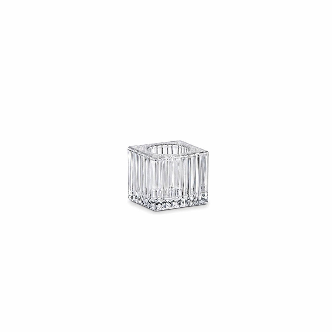 Ad Trend Glass Candle Holder 4 x 4 cm H 4 cm – Ideal for Wedding Favours and Events