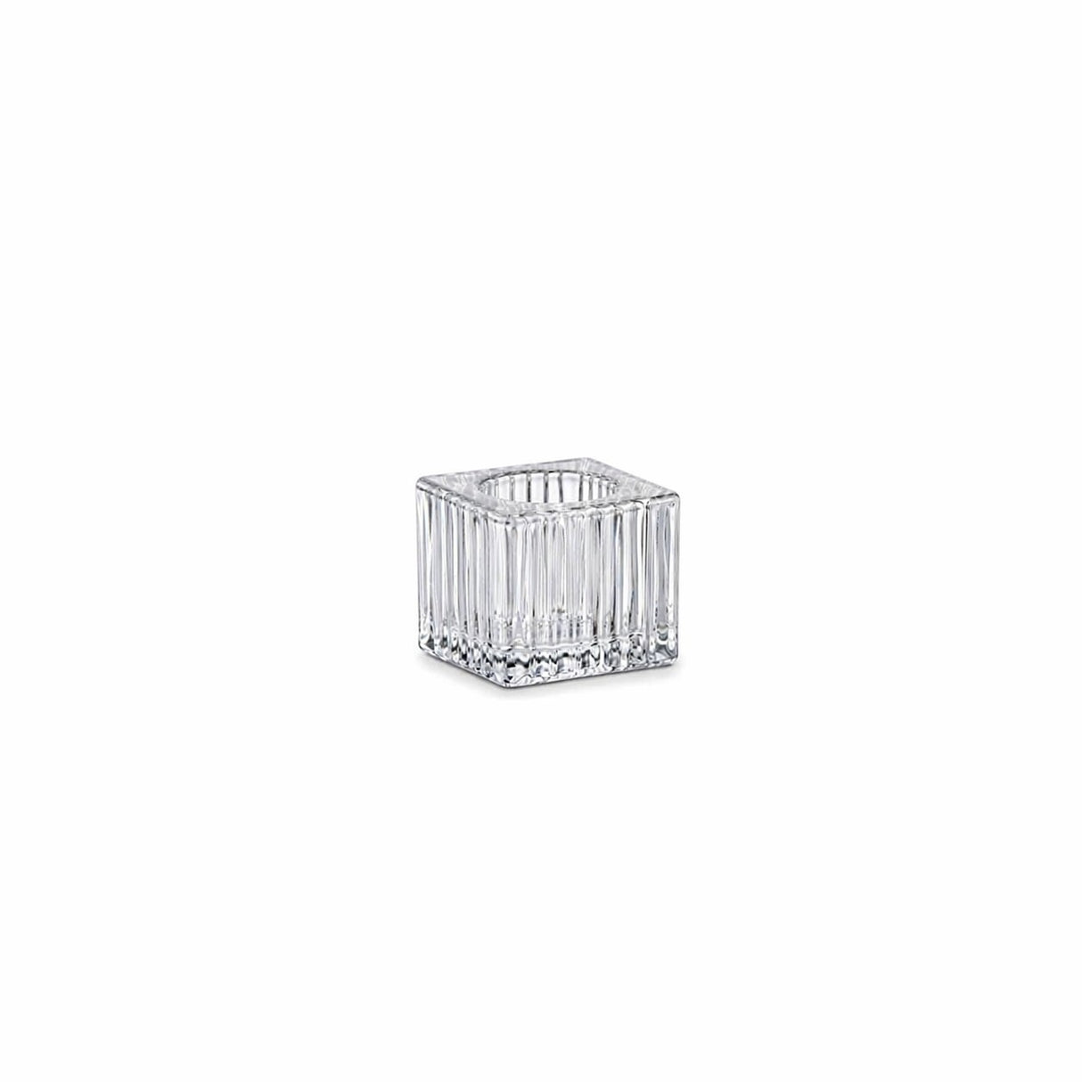 Ad Trend Glass Candle Holder 4 x 4 cm H 4 cm – Ideal for Wedding Favours and Events