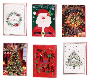 Ad Trend Musical Christmas Greeting Card with Envelope Assorted 15x20 cm 1 Pcs – Christmas Gift Card
