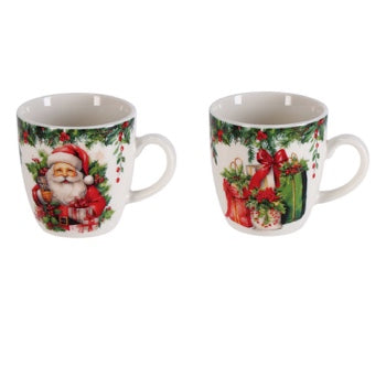 Ad Trend Set 2 Christmas Cups Ø6 cm – Decorative Coffee Cups for the Christmas Table