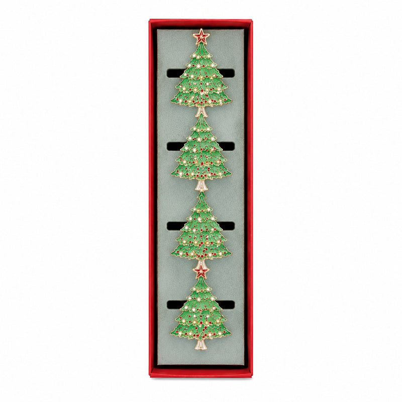 Ad Trend Set of 4 Metal Christmas Napkin Rings 1 Pc