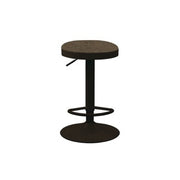 Ad Trend Swivel Stool Arvoa Brown Ø39xH82 cm – Modern Chair for Kitchen, Bar and Home