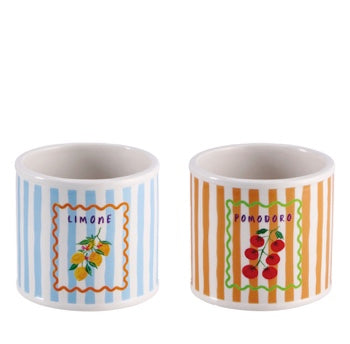 Ad Trend Vaso Decorativo in Ceramica Assortito Ø11xH10 cm 1 Pz – Complemento d'Arredo per Fiori e Piante, Decorazione per la Casa