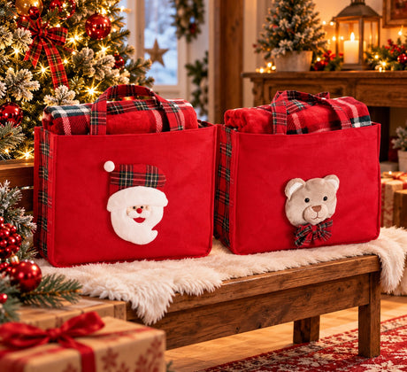 Ad Trend Assorted Christmas Blanket 150x180 cm 1 pc – Decorative Christmas Blanket for Sofa and Bed
