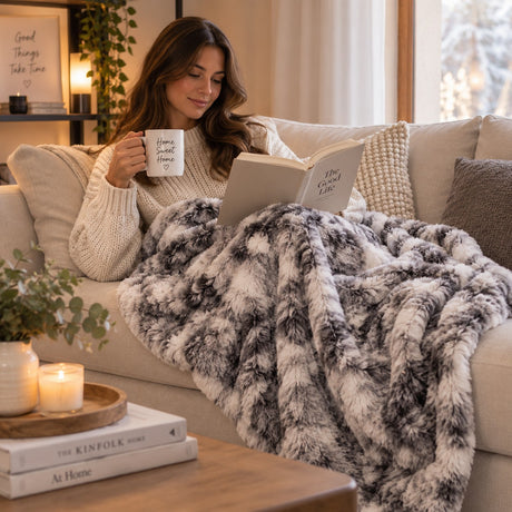 Ad Trend Textile Blanket Bladi Ass. 130x160 cm 1 Pcs – Christmas Gift Idea
