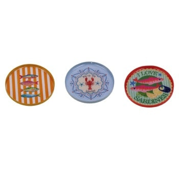 Ad Trend Decorazione in Ferro Ø10 cm – Ornamento Decorativo per Casa, Addobbi e Composizioni, Modelli Assortiti 1 Pz