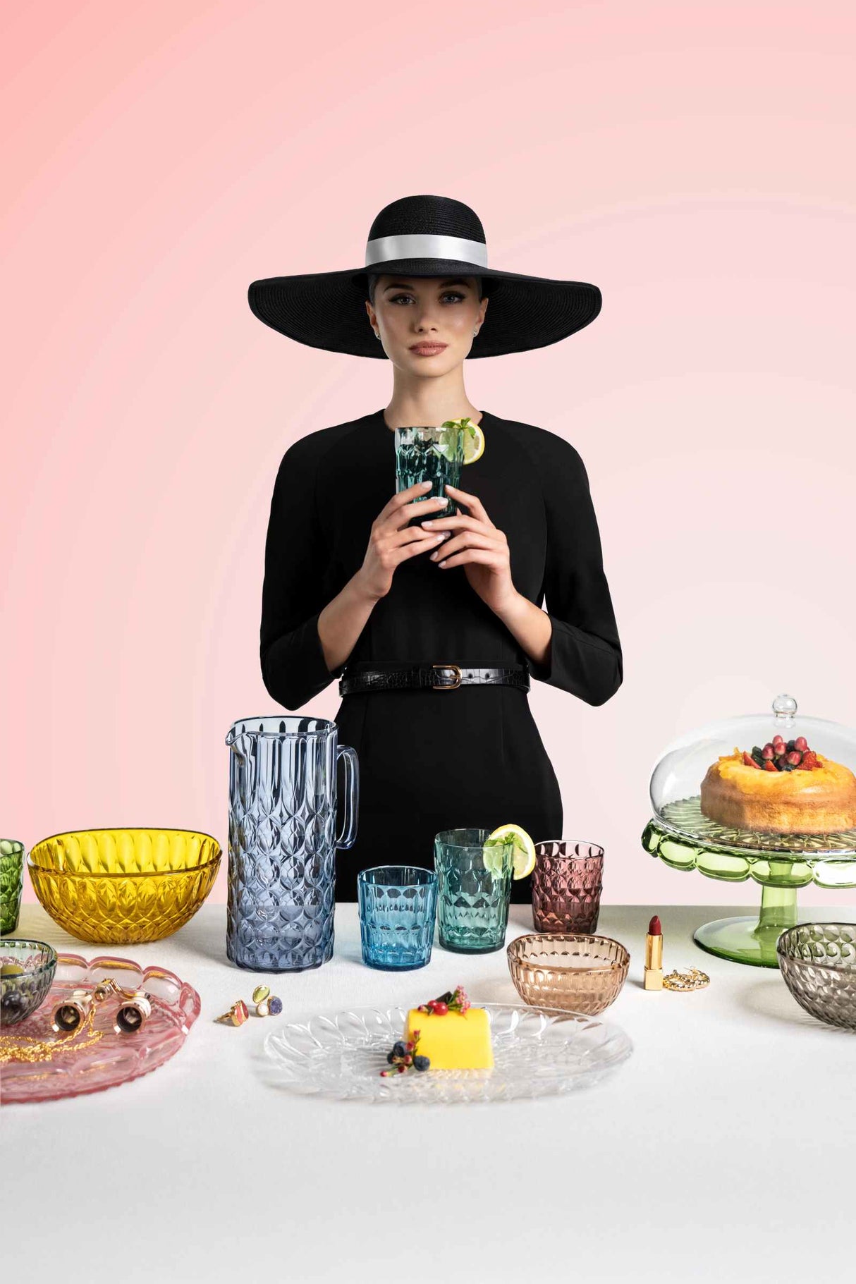 guzzini guzzini posate insalata vanity bio based l 275 cm verde ninfea ean 8008392399247