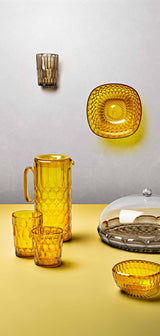 guzzini guzzini contenitore vanity bio based d 12 cm giallo zafferano ean 8008392391104