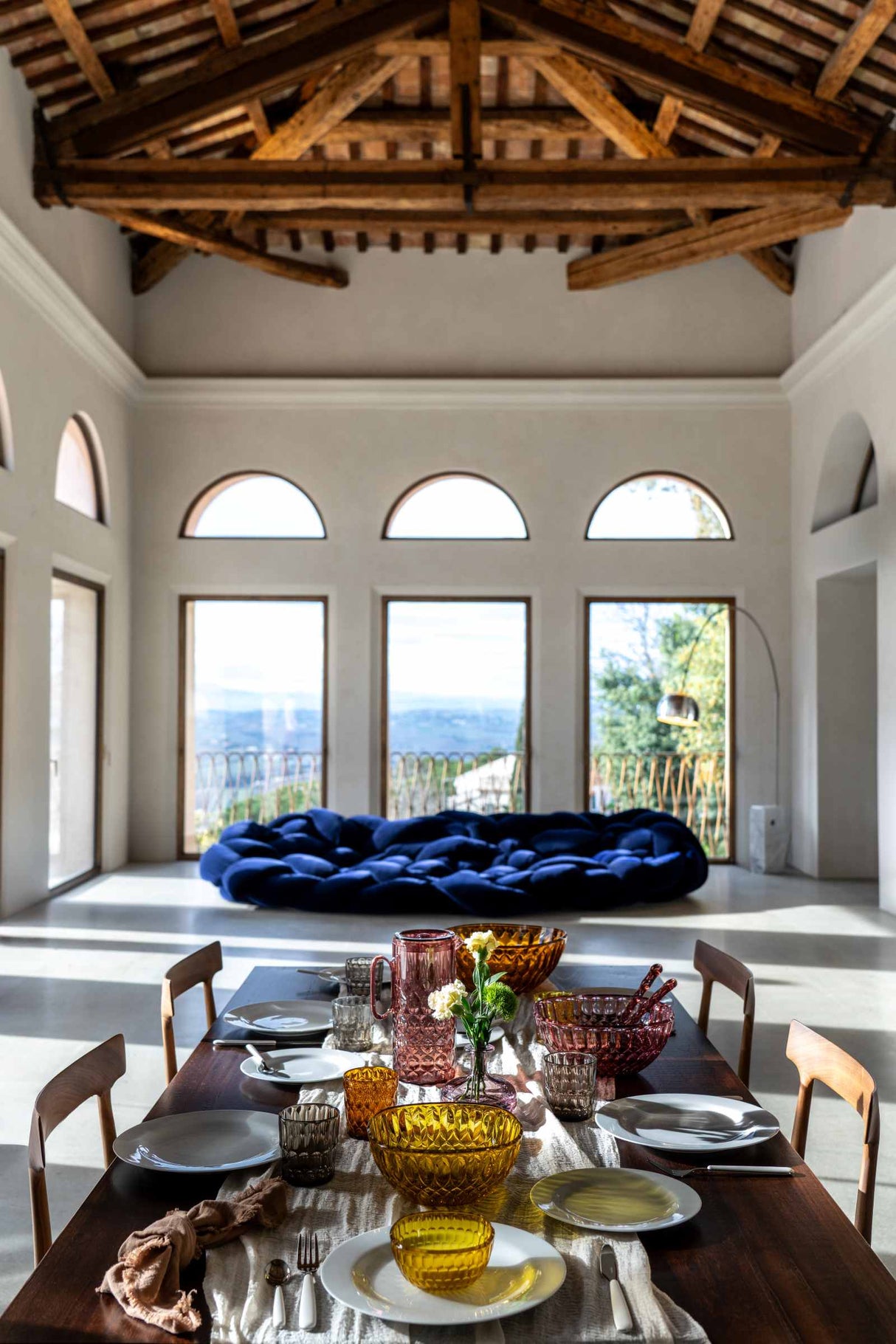 guzzini guzzini contenitore vanity bio based d 21 cm giallo zafferano ean 8008392391081