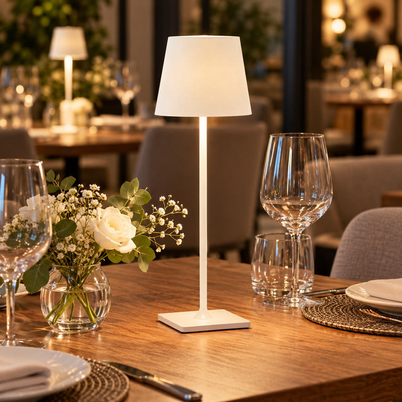 The Arcolaio Mini Touch Lamp 8 x 30 cm White